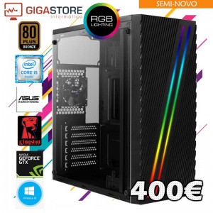 Gigastore Gamer Intel Core i5 2500K 3.3Ghz Ram 8GB DDR3 Nvidia GTX 750TI Usado c/ Garantia 2 Anos